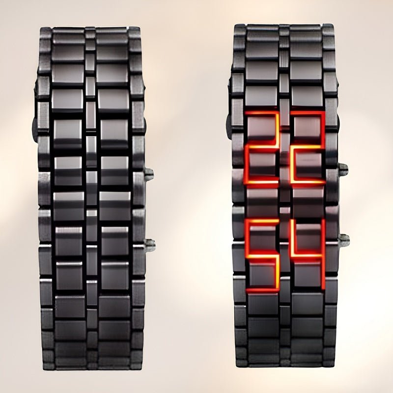 Lava Watch - Trendy LED Wristwatch with Unique Design Bowlift