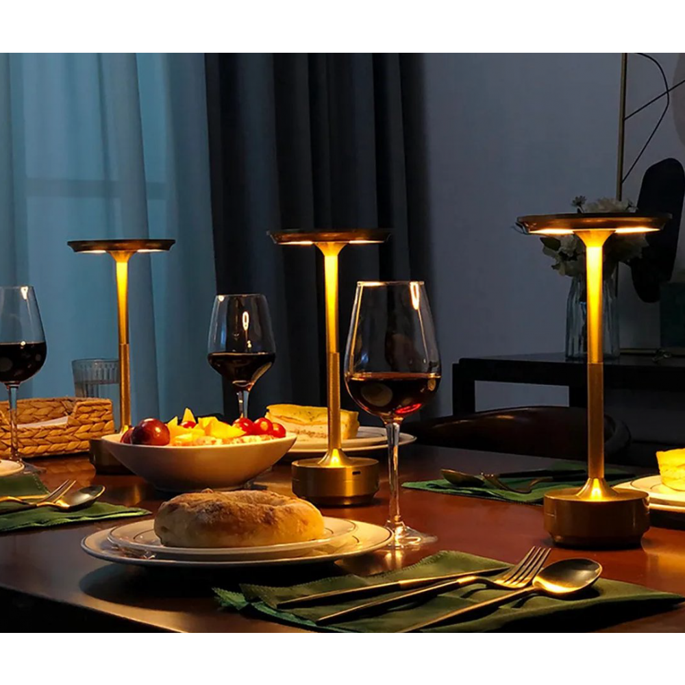 ClarityGlow Luxus Edition | Wireless LED Table Lamp | Brehn