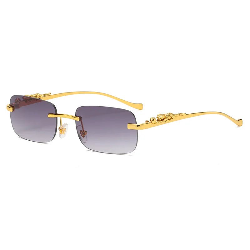 BowLift | LEOPARDVIEW – Stylish Rimless Sunglasses with UV400 Protection
