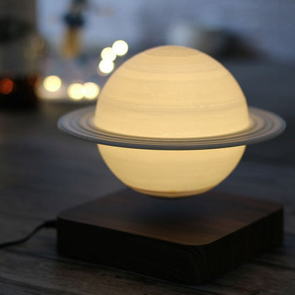 Skanto | SaturnGlow – Levitating Design Lamp with 3D Printing Technology