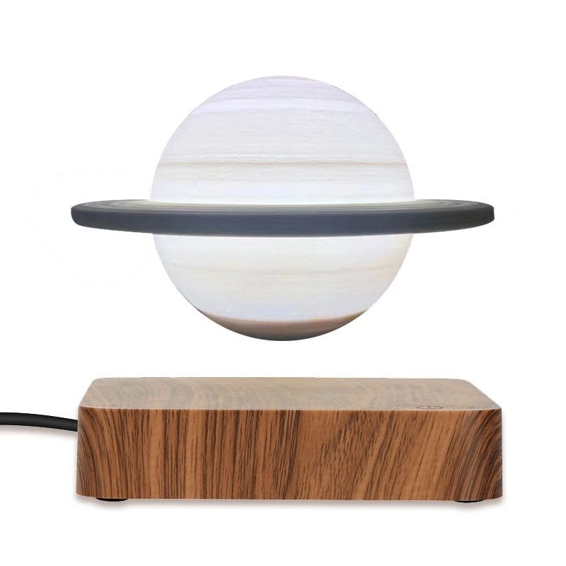 Skanto | SaturnGlow – Levitating Design Lamp with 3D Printing Technology