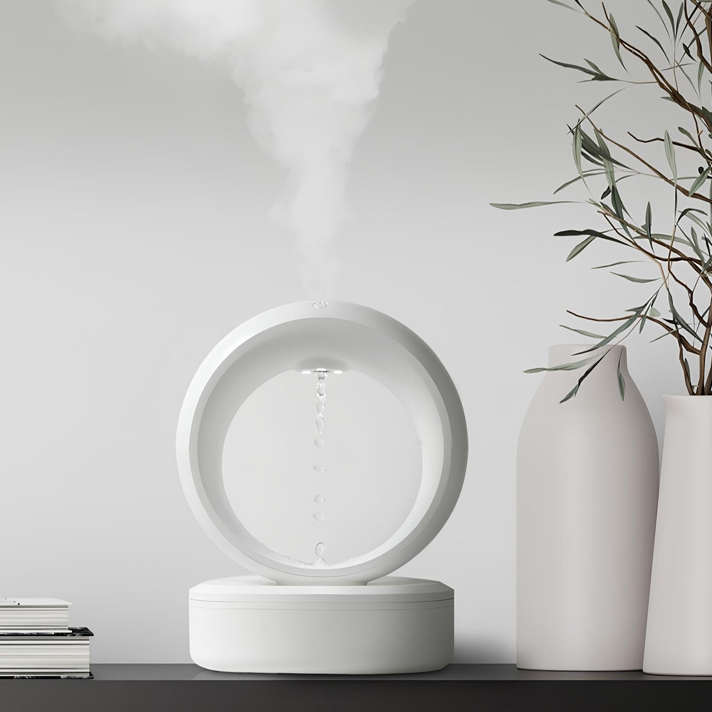 Aroma diffuser LED humidifier