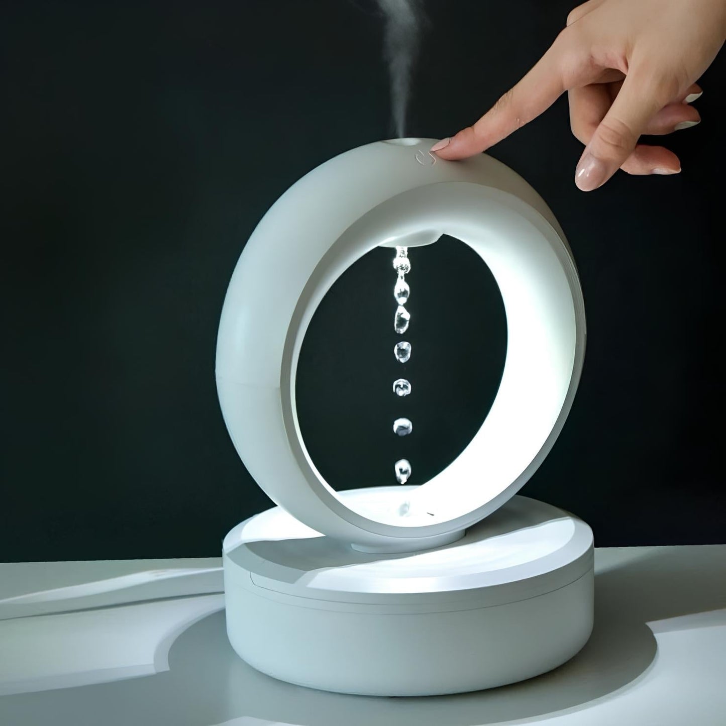 Aroma diffuser LED humidifier