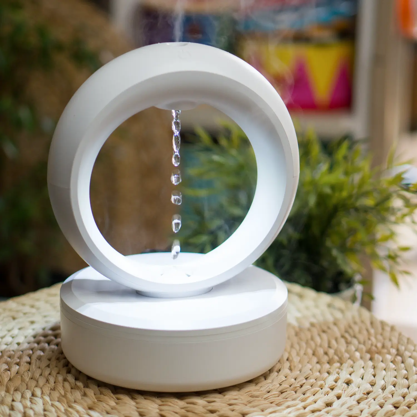 Aroma diffuser LED humidifier