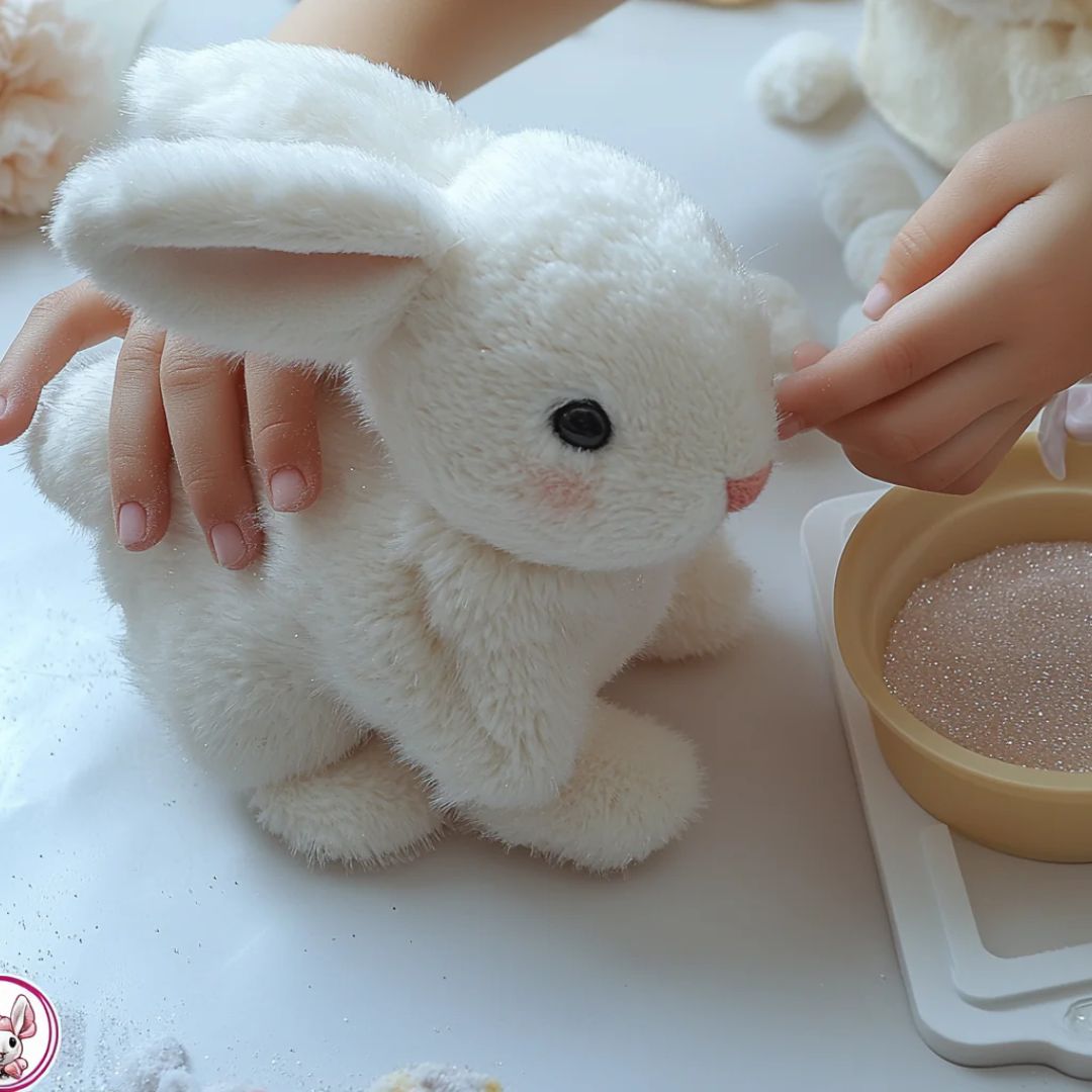 Skanto | Plush Rabbit Toy with Soft Fur and Details