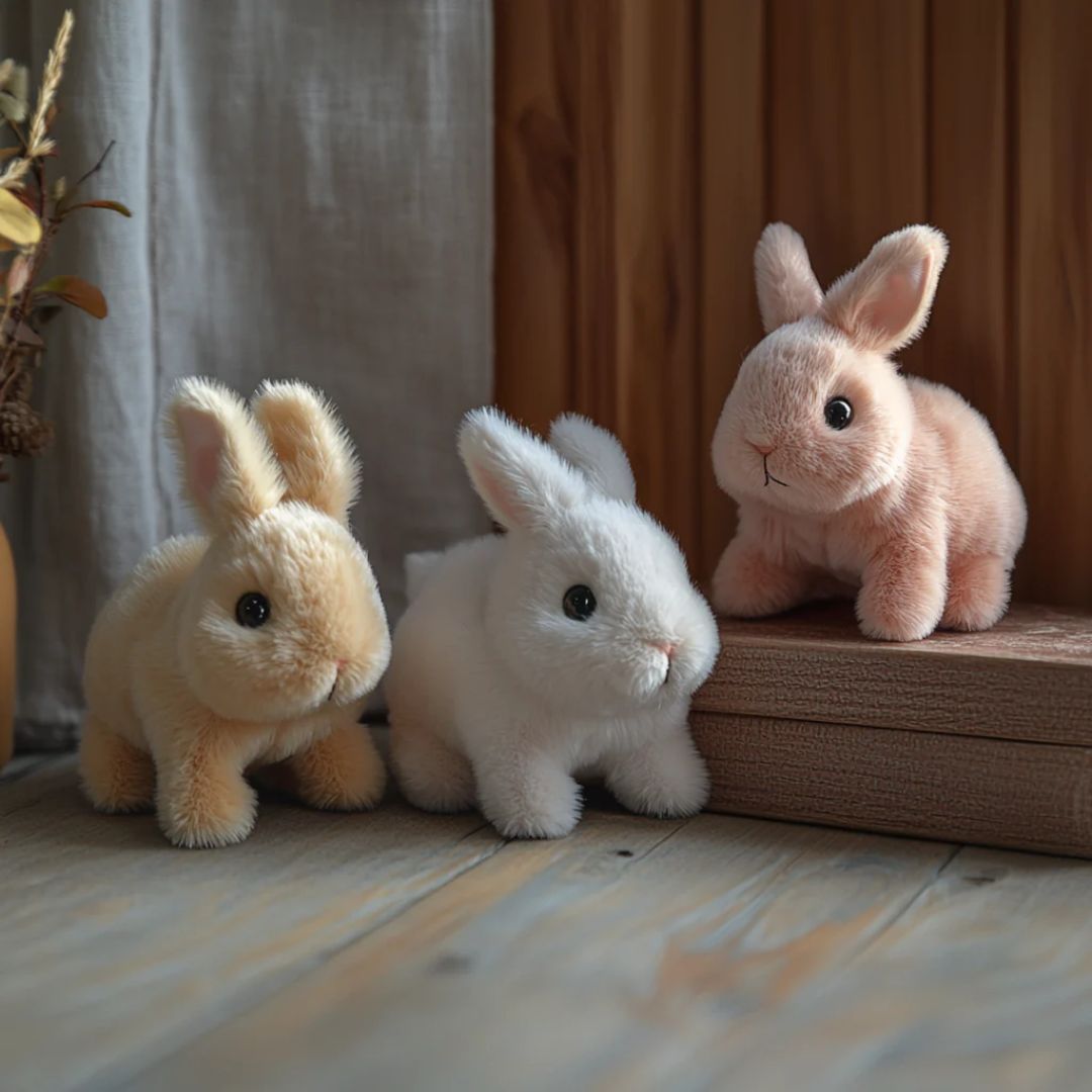 Skanto | Plush Rabbit Toy with Soft Fur and Details