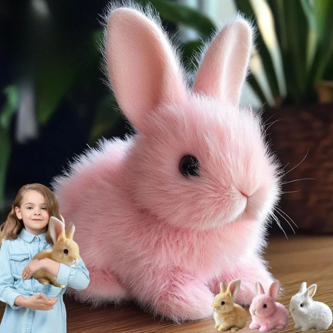 Skanto | Plush Rabbit Toy with Soft Fur and Details