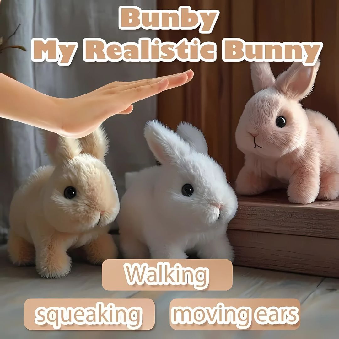 Skanto | Plush Rabbit Toy with Soft Fur and Details