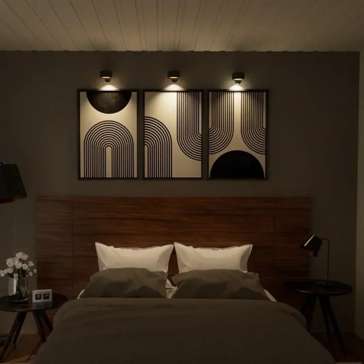 Spotlight Thread Lamp – 360° Rotatable & Dimmable