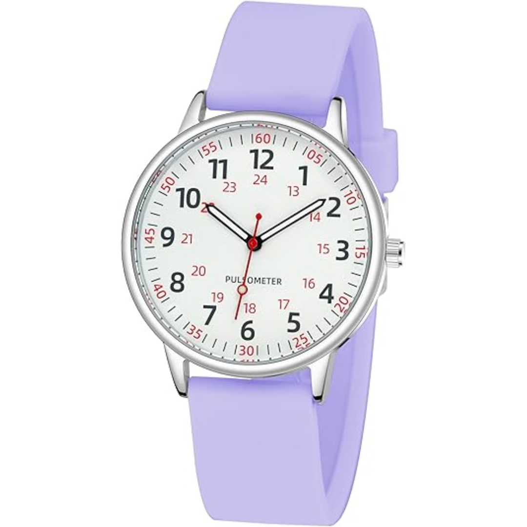BowLift | Stylish Women’s Clip-On Watch – Waterproof Silicone Fob Watch in Elegant Colours