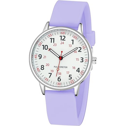 BowLift | Stylish Women’s Clip-On Watch – Waterproof Silicone Fob Watch in Elegant Colours