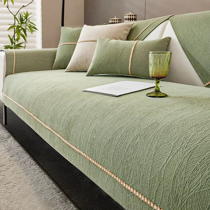 Skanto | LinenLux Sofa Cover – Elegant Linen-Look Protection for Clean and Stylish Living Rooms