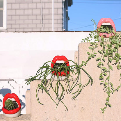 Skanto | Lip Flower Pot