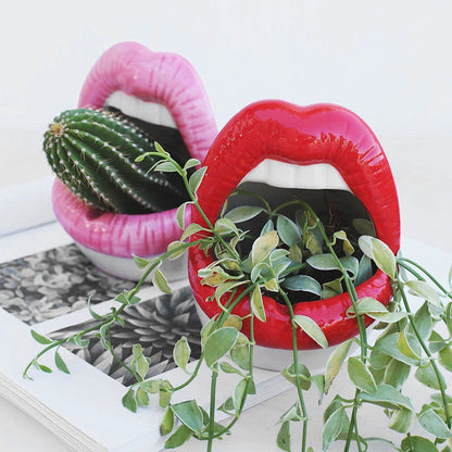 Skanto | Lip Flower Pot