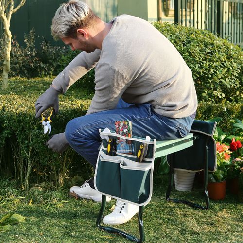 Garden Kneeler - Padded Garden Seat Kneeler with Handles Skanto