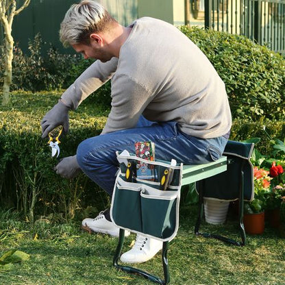 Garden Kneeler - Padded Garden Seat Kneeler with Handles Skanto