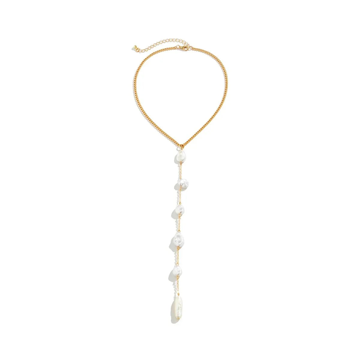 BowLift | Long Pearl Drop Tassel Necklace
