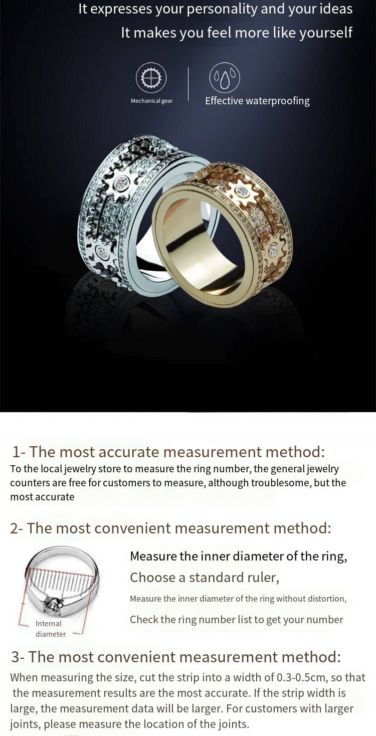 BowLift | Lucky Turn Zircon Ring