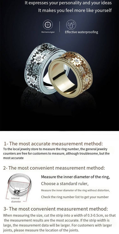 BowLift | Lucky Turn Zircon Ring