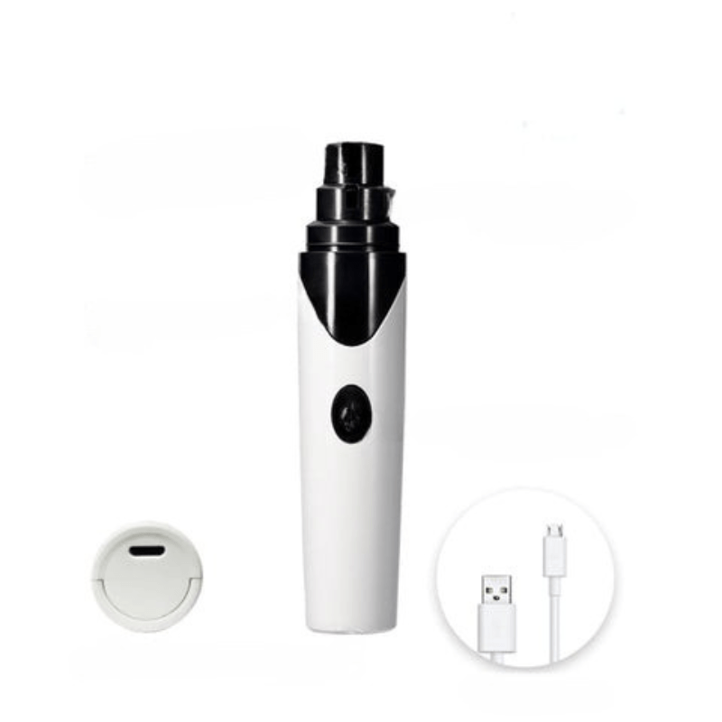 Skanto | LUCKYNAIL – Quiet Electric Pet Nail Grinder with USB Rechargeable Battery