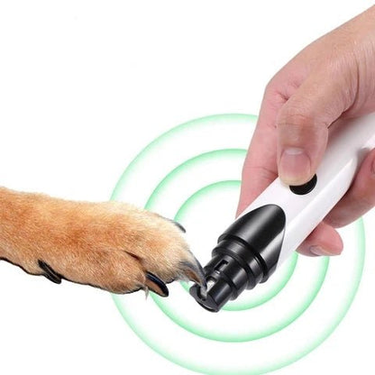 Skanto | LUCKYNAIL – Quiet Electric Pet Nail Grinder with USB Rechargeable Battery