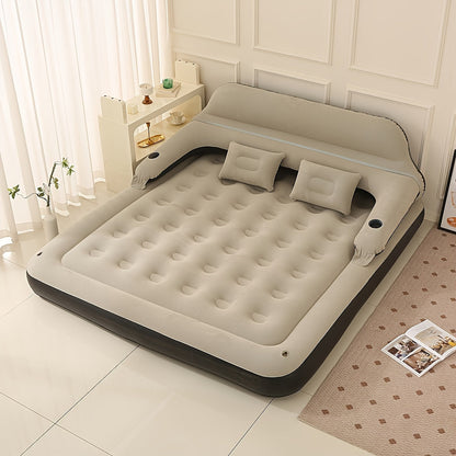 Skanto | FlexiRust Inflatable Mattress – Luxurious Sleep Comfort with Back Support and Integrated Pump