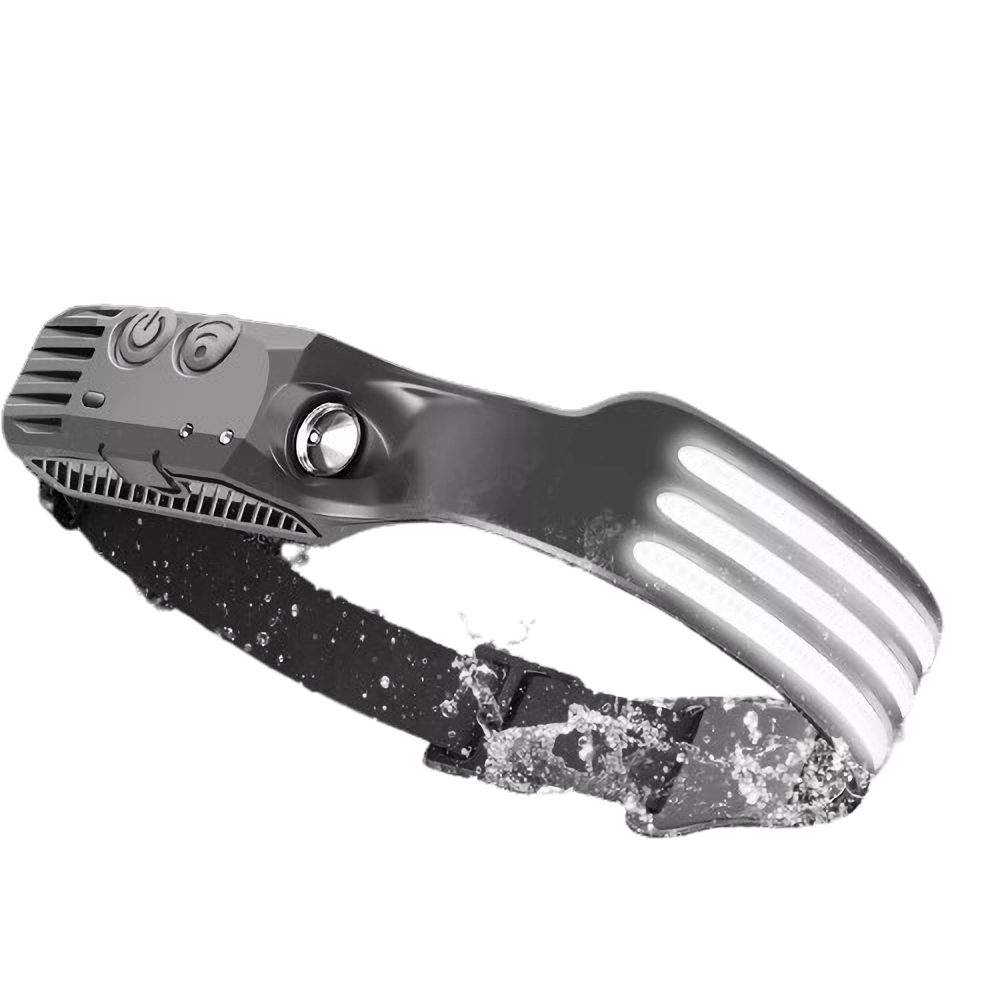 Skanto | 230º LED Headlamp with Adjustable Brightness and Lightweight Design for Camping, Hiking, and Outdoor Activities