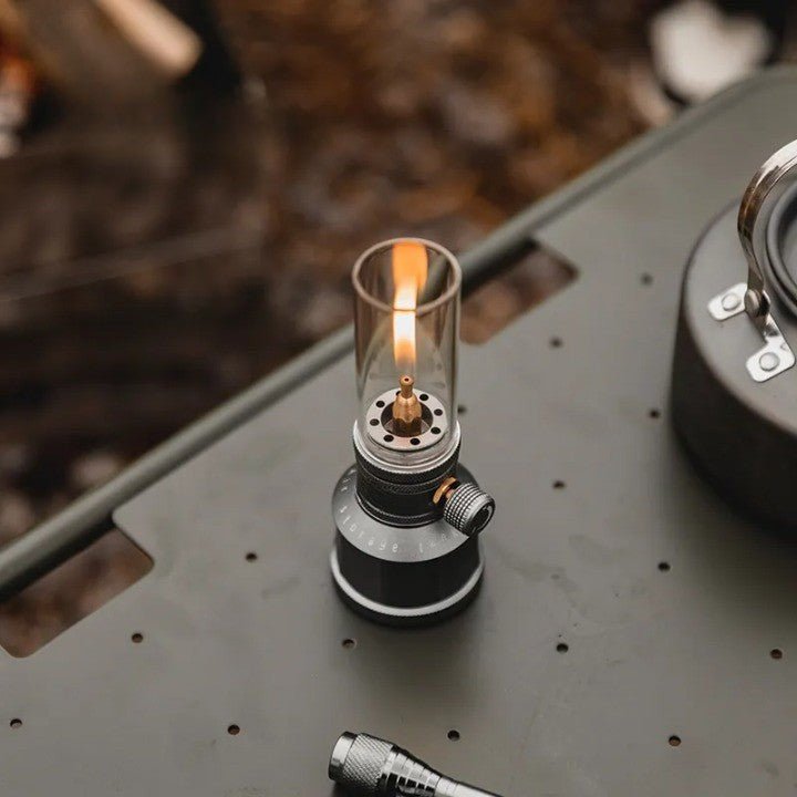 Skanto | LUMETRA – Adjustable Butane Camping Lantern for Flexible Light Settings