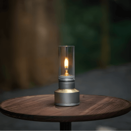 Skanto | LUMETRA – Adjustable Butane Camping Lantern for Flexible Light Settings