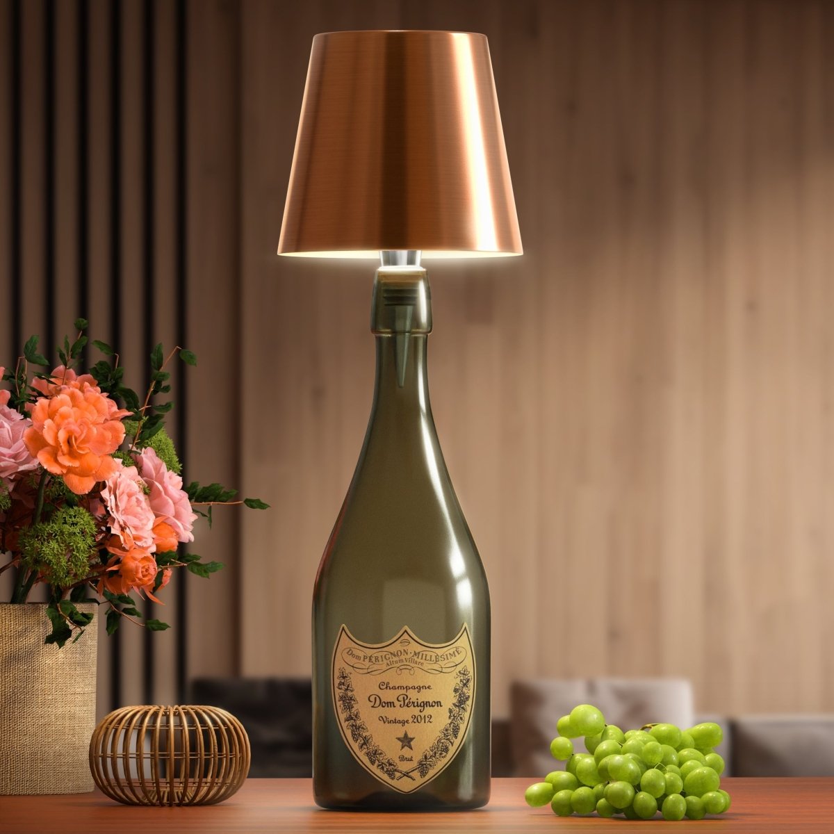 BowLift | LumiBottle – Cable Lamp for Bottles with Warm White LED Light