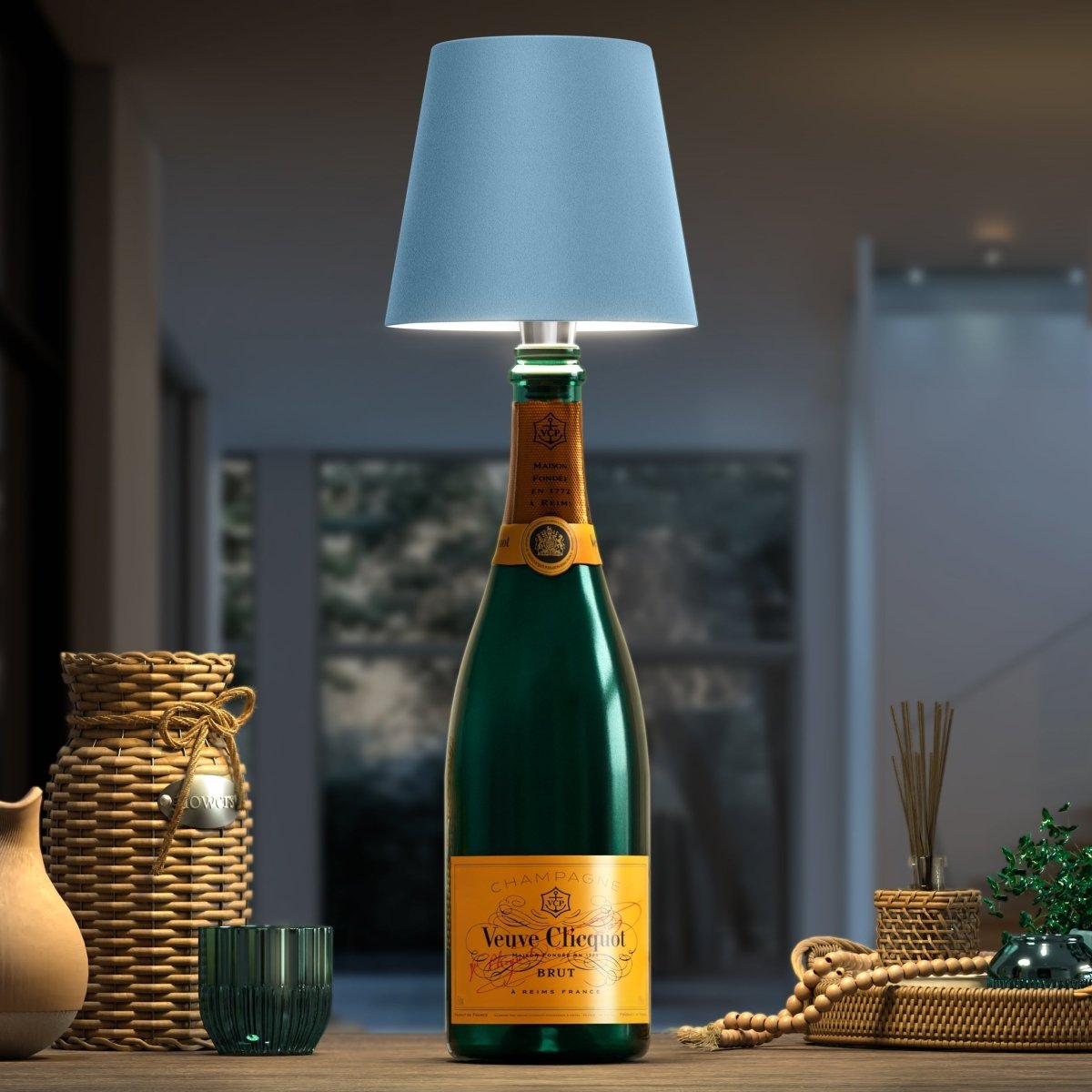 BowLift | LumiBottle – Cable Lamp for Bottles with Warm White LED Light