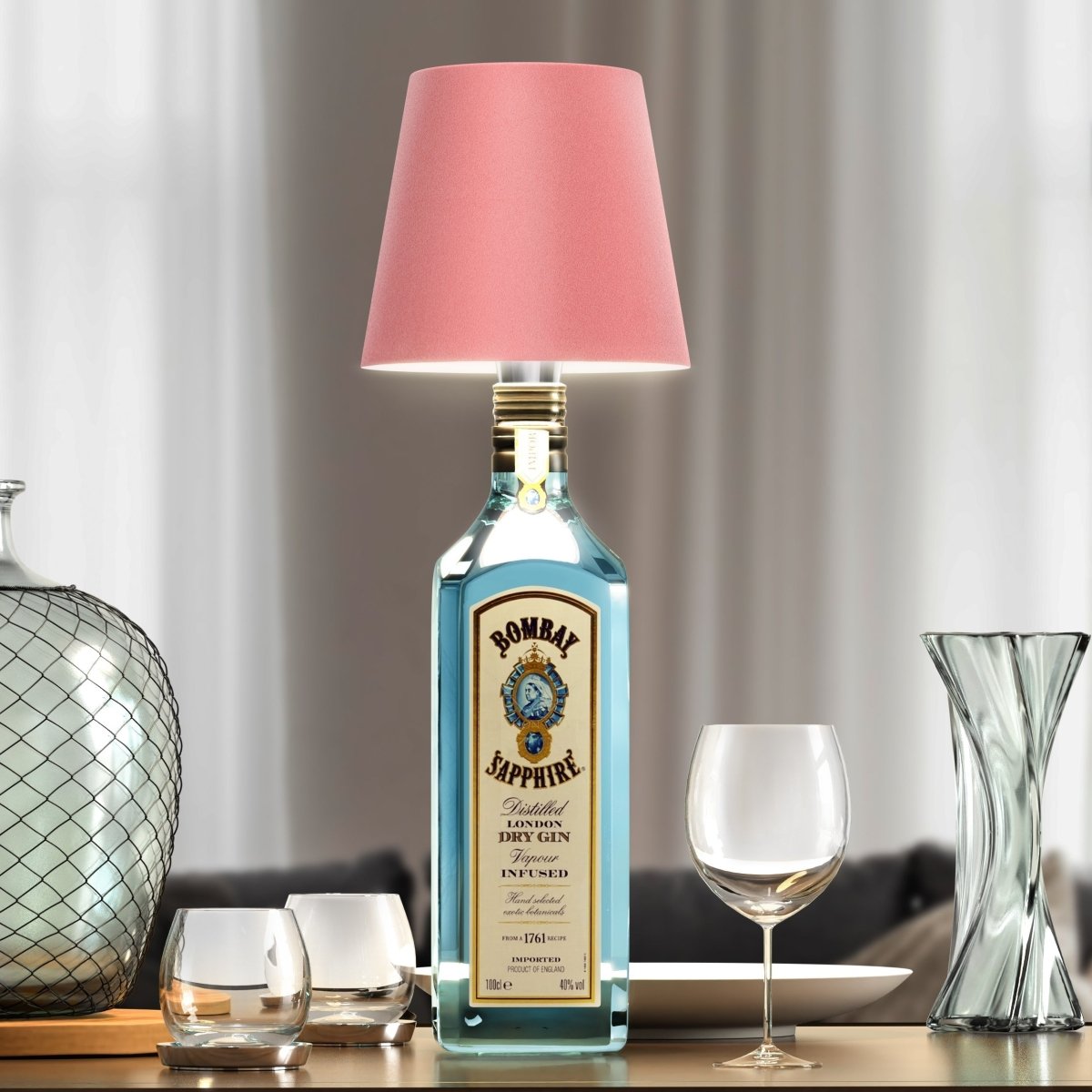 BowLift | LumiBottle – Cable Lamp for Bottles with Warm White LED Light