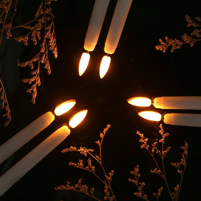 BowLift | FLAMORA – LED Taper Candles with Remote & Timer