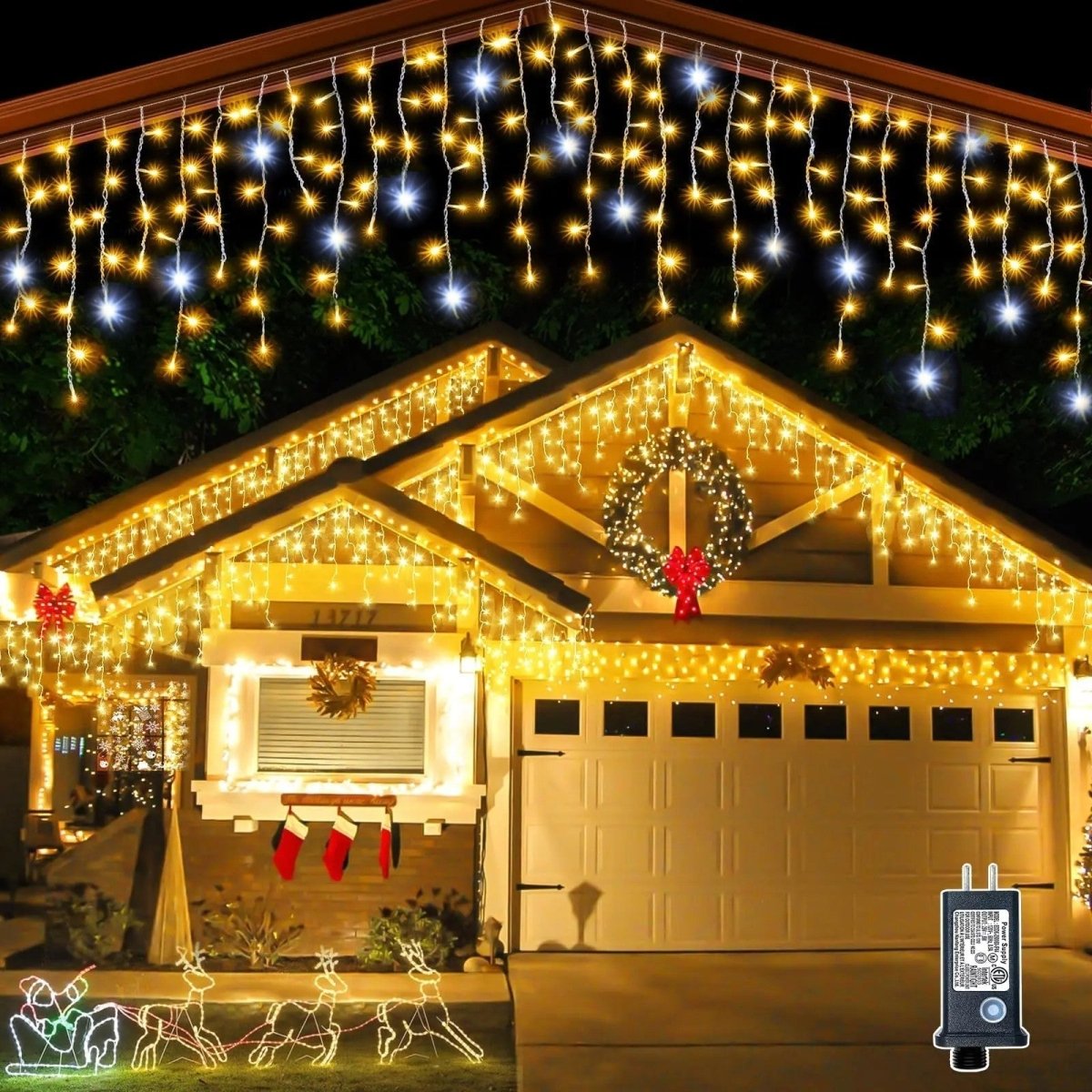 Skanto | LUMICURTAIN – LED Garden Curtains for a Sparkling Outdoor Atmosphere