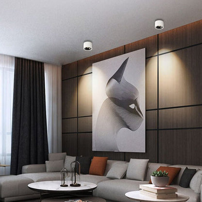 BowLift | LumiDisk – Modern Minimalist LED Ceiling Light for Focused Illumination