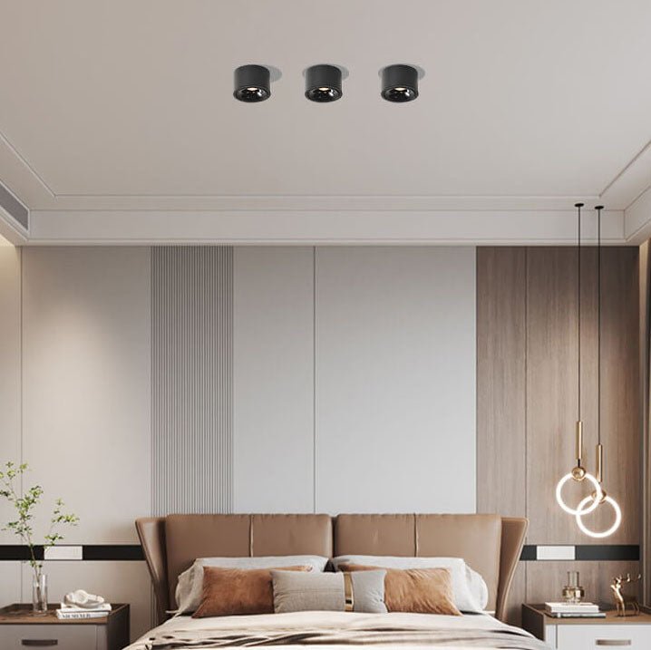 BowLift | LumiDisk – Modern Minimalist LED Ceiling Light for Focused Illumination