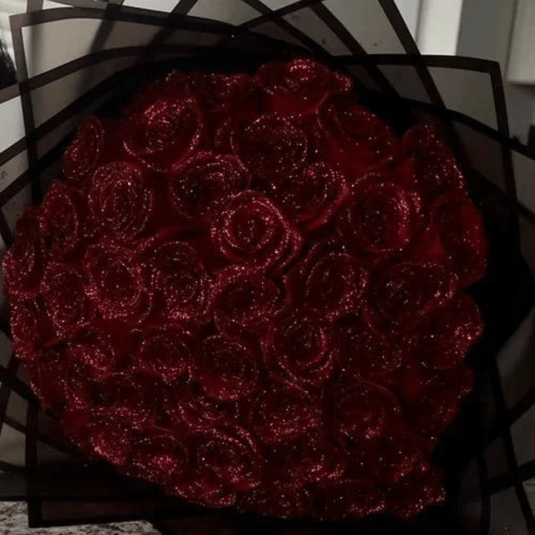 BowLift | Fleurion Forever Bloom Rose | Real preserved glitter rose for romantic gifts and home decoration
