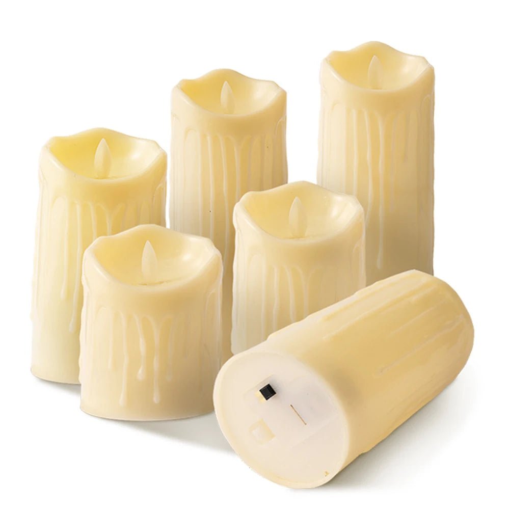 Skanto | LumiFlame – LED Candle with Realistic Flickering Light