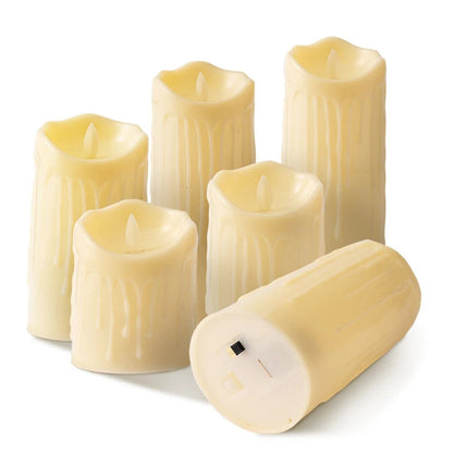 Skanto | LumiFlame – LED Candle with Realistic Flickering Light