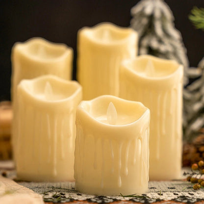 Skanto | LumiFlame – LED Candle with Realistic Flickering Light