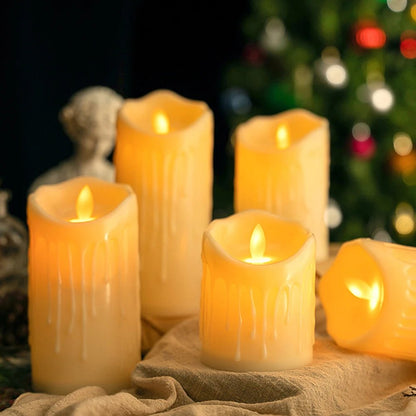 Skanto | LumiFlame – LED Candle with Realistic Flickering Light