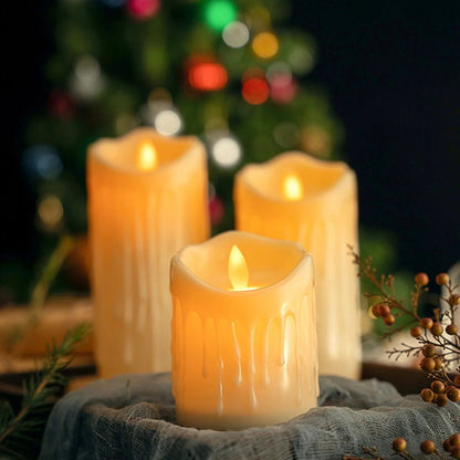 Skanto | LumiFlame – LED Candle with Realistic Flickering Light