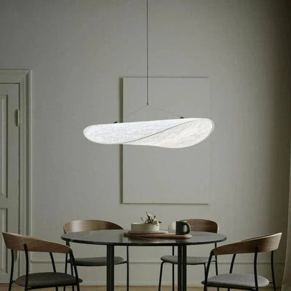 BowLift | EleganceLoom - Silk pendant lamp - Modern design - Chic and sophisticated