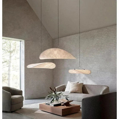 BowLift | EleganceLoom - Silk pendant lamp - Modern design - Chic and sophisticated