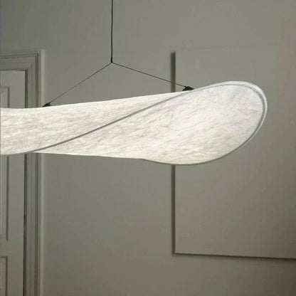 BowLift | EleganceLoom - Silk pendant lamp - Modern design - Chic and sophisticated