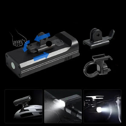 BowLift | ROADGLOW X – 5000 Lumen Bike Light with 12 LEDs & USB-C Rechargeable Battery