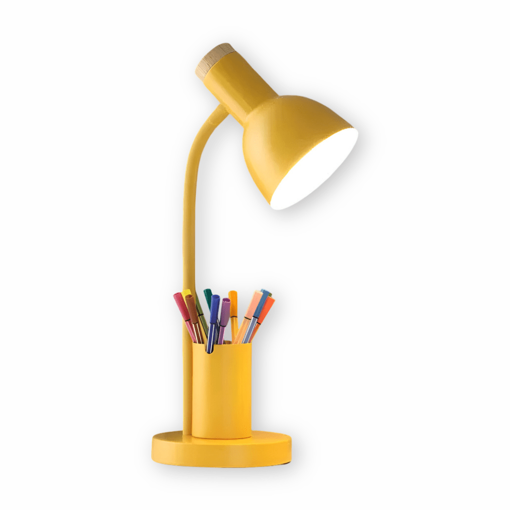 Skanto | LumoDesk – LED Table Lamp with Pen Holder for Organization and Lighting