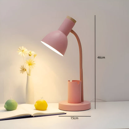 Skanto | LumoDesk – LED Table Lamp with Pen Holder for Organization and Lighting