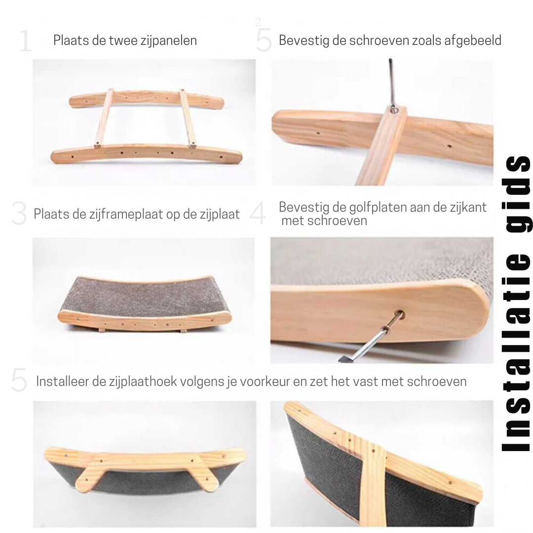 Luna Cat Scratching Bed Skanto