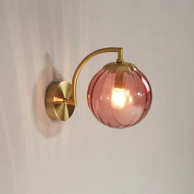 Skanto | Luxury Modern Glass Wall Lamp - CrystalGlow